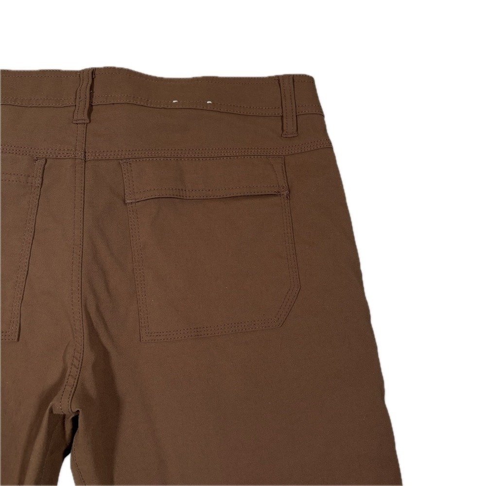Prana Stretch Zion Pants Mens 34x28.5 Cargo Nylon Straight Fit Sepia Hiking - Picture 6 of 15